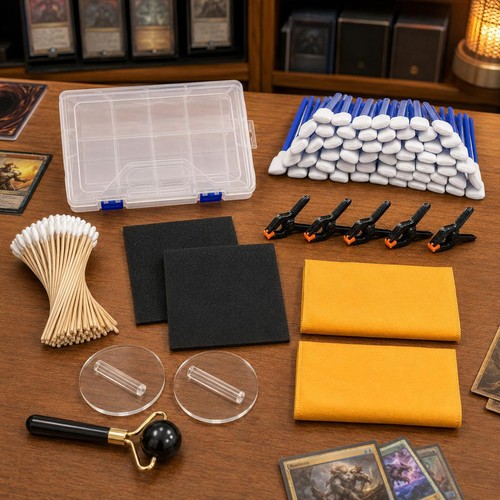 162pcs trading card cleaning - trading,