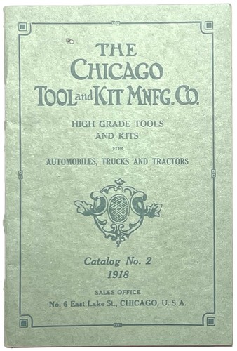 1918 chicago tool kit - 1918,